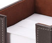 Picture of OSCO BROWN LEATHER MEMO PAD HOLDER